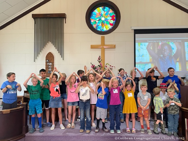 Vacation Bible School Presentaion 2019 at Collbran Congregational Church