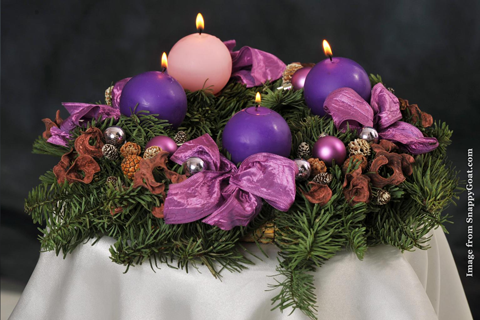 Advent wreath